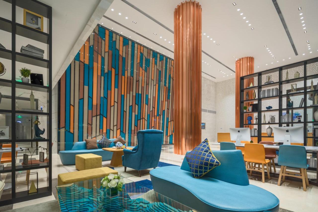 Holiday Inn Express Qingdao Chengyang Central By Ihg Buitenkant foto