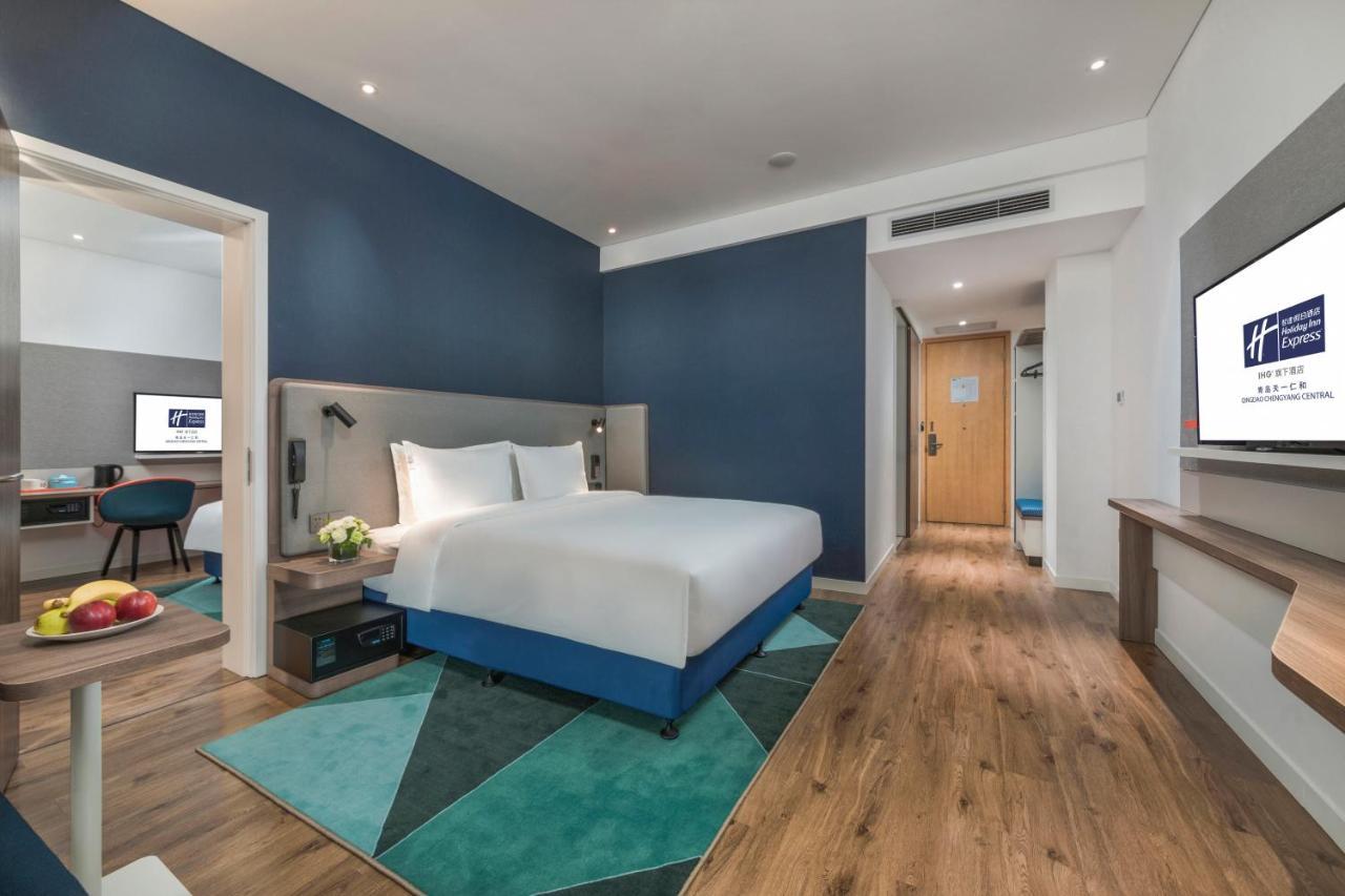 Holiday Inn Express Qingdao Chengyang Central By Ihg Buitenkant foto