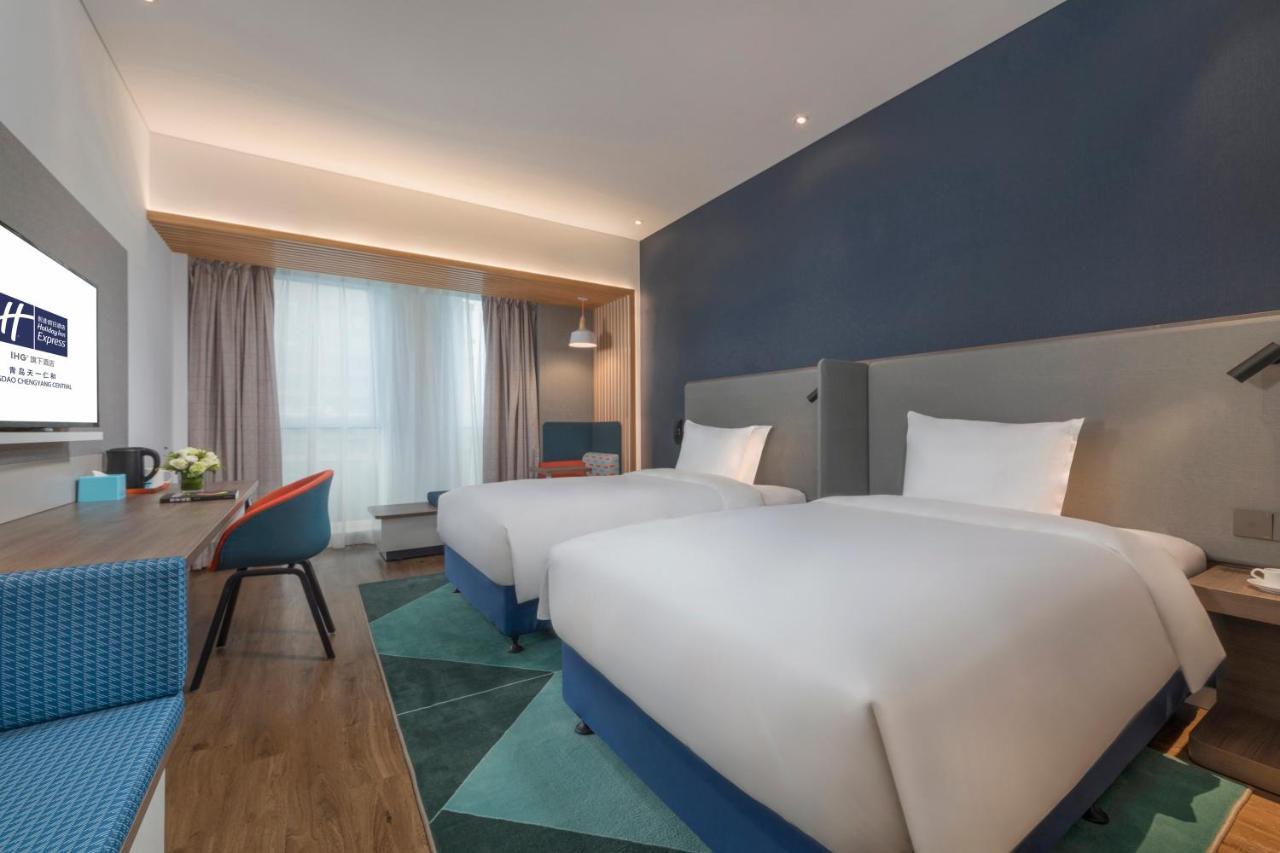 Holiday Inn Express Qingdao Chengyang Central By Ihg Buitenkant foto