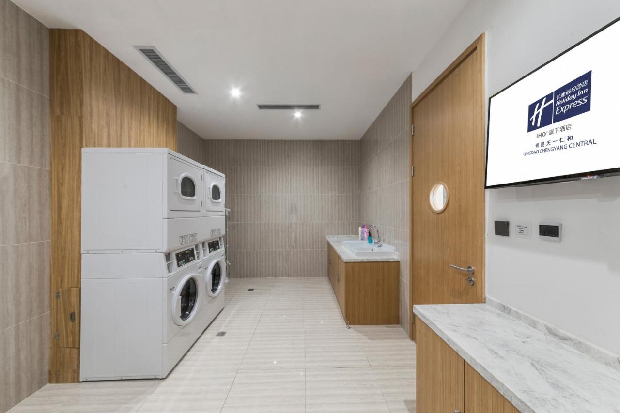 Holiday Inn Express Qingdao Chengyang Central By Ihg Buitenkant foto
